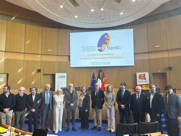 EGABek Atlantikoaz gaindiko sarearen bileran parte hartu du Rouenen (Frantzia)