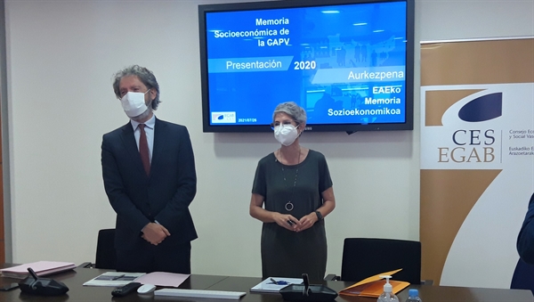 El Consejo Económico y Social Vasco presenta la “Memoria Socioeconómica 2020”