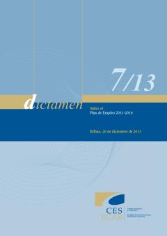 Dictamen 7/13 sobre el Plan de Empleo 2013-2016