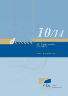 Dictamen 10/14 sobre el Anteproyecto de Ley sobre adicciones