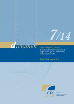 Dictamen 7/14 sobre el Proyecto de Decreto de ayudas a la promoción de los productos agrarios, alimentarios, pesqueros y forestales.