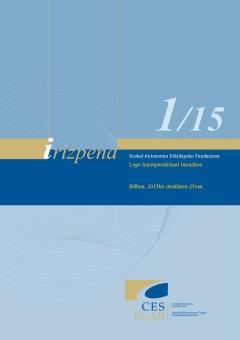  1/15 Irizpena, Euskal Autonomia Erkidegoko Fundazioen Lege Aurreproiektuari buruzkoa