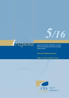 5/16 Irizpena, Euskal Autonomia Erkidegoko Izatezko Bikoteen Erregistroa arautzeko Araudia onartzen duen Dekretuaren proiektuari buruzkoa