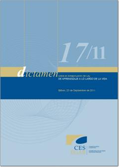 Dictamen 17/11sobre el Anteproyecto de Ley de Aprendizaje a lo largo de la vida