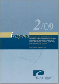 2/09 Irizpena, Enplegu eta Gizarte Gaietako sailburuak lan merkatuaren prospekzioentzako laguntzak arautzen dituen 2008ko uztailaren 30eko agindua aldatzeko eman duen aginduari buruzkoa.