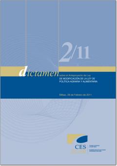 Dictamen 2/11sobre el Anteproyecto de Ley de Modificación de la Ley de Política Agraria y Alimentaria